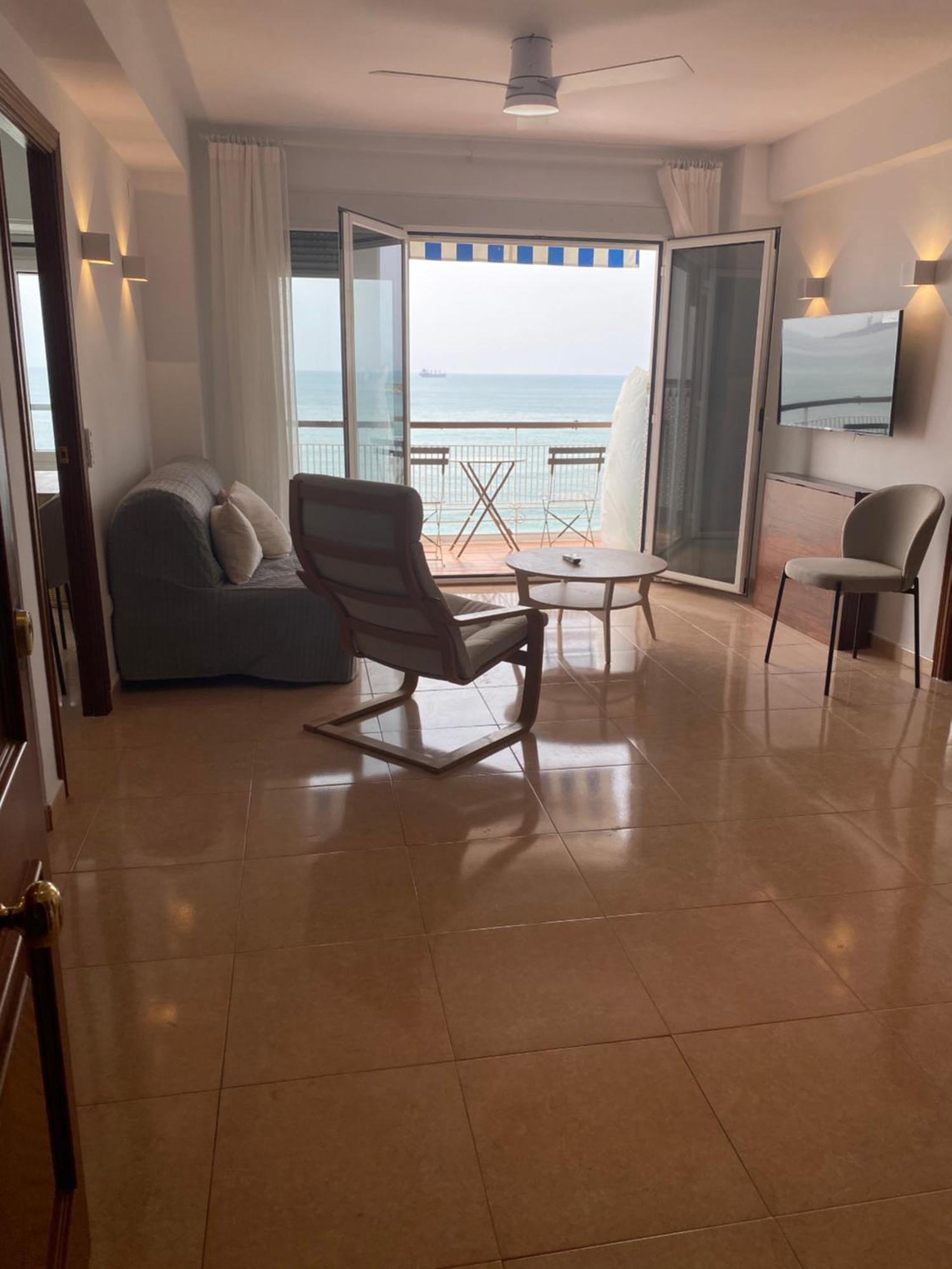 מאלגה Apartamento Con Terraza Vista Al Mar Malagueta מראה חיצוני תמונה